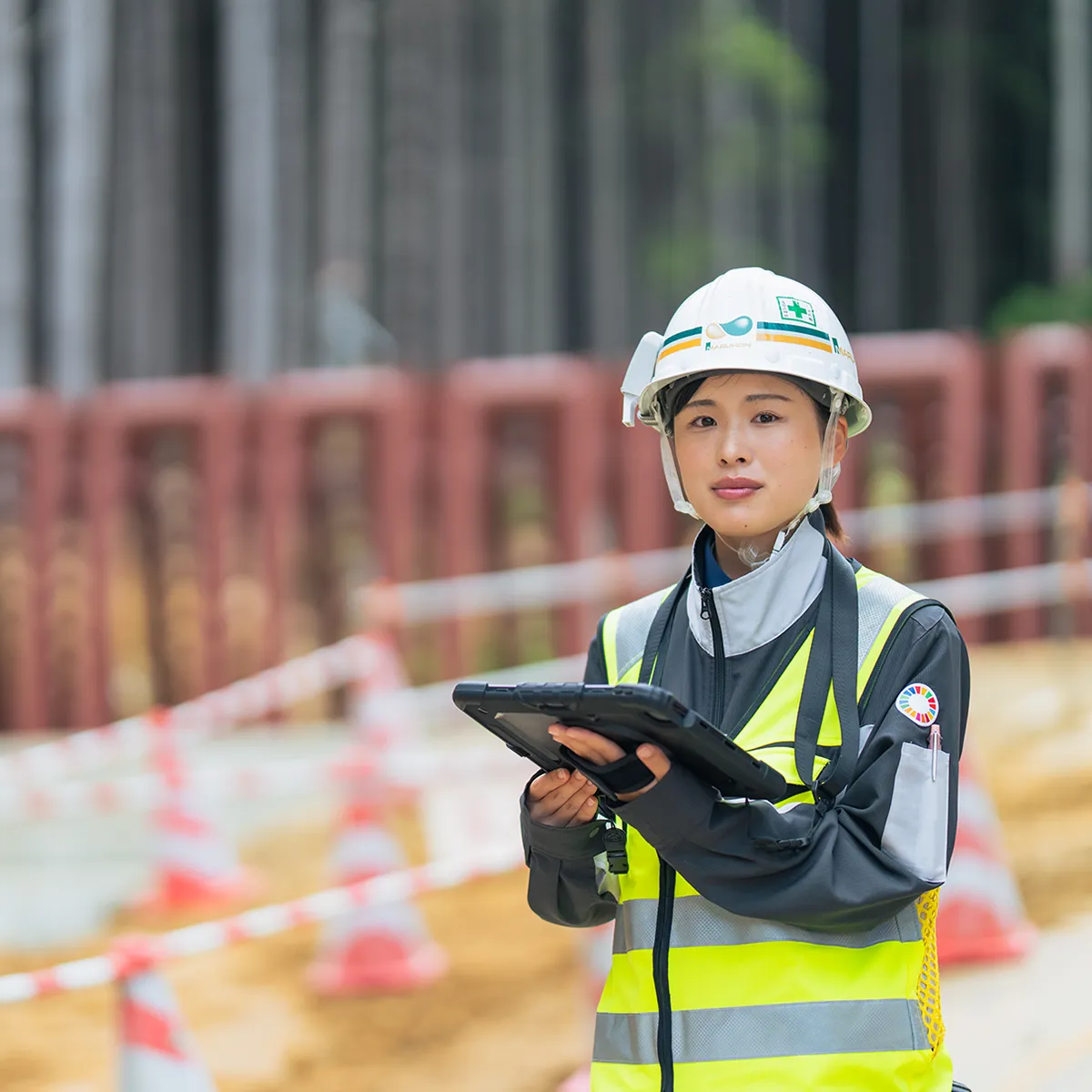 ◉土木部土木課 施工管理 H.K.さん