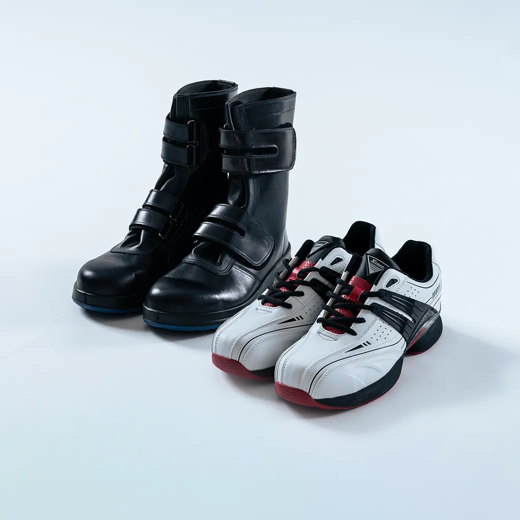 ❽安全靴(土木部)・プロテクティブスニーカー（建築部）